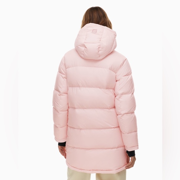 ARITZIA • The Super Puff Mid - cliMATTE RARE CHALK PINK XXS (2XS) TNA PARKA COAT - Picture 2 of 16